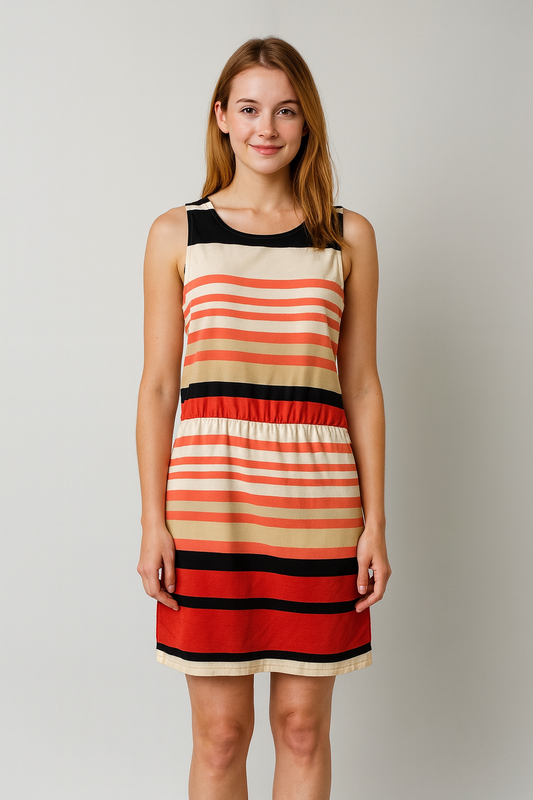 Peter Som for DesignNation Striped Sleeveless Dress – Size 12