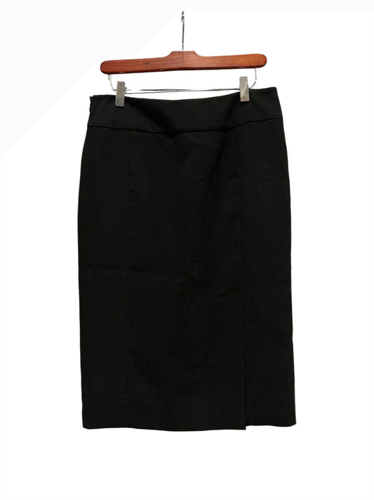 Vince Black Polyester Pencil Skirt Size 6