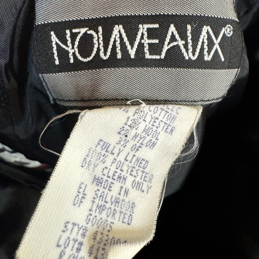 Vintage 80’s Nouveaux Bold Graphic Skirt Suit Set Career chic