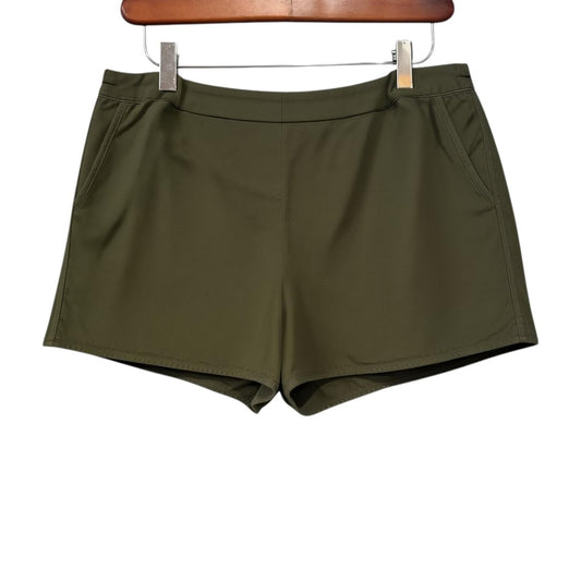 Madewell Olive Green Pull-On Shorts