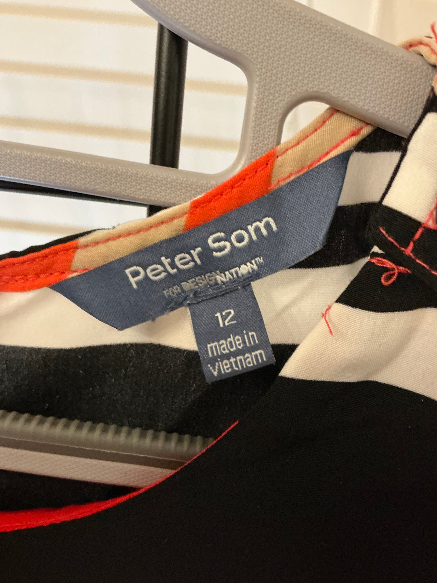 Peter Som for DesignNation Striped Sleeveless Dress – Size 12