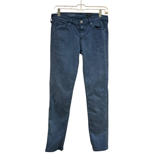 7 For All Mankind Navy Blue Skinny Jeans