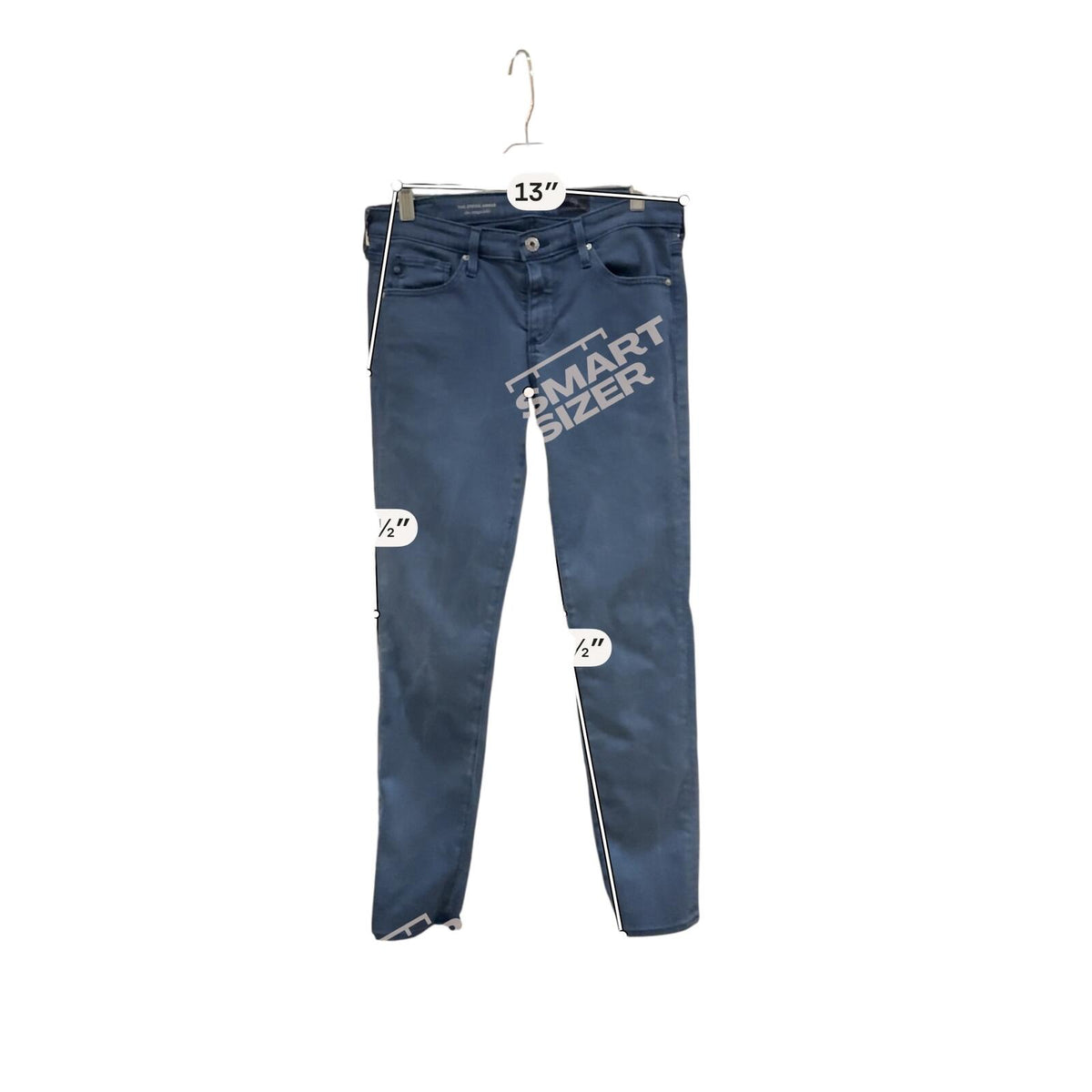 7 For All Mankind Navy Blue Skinny Jeans