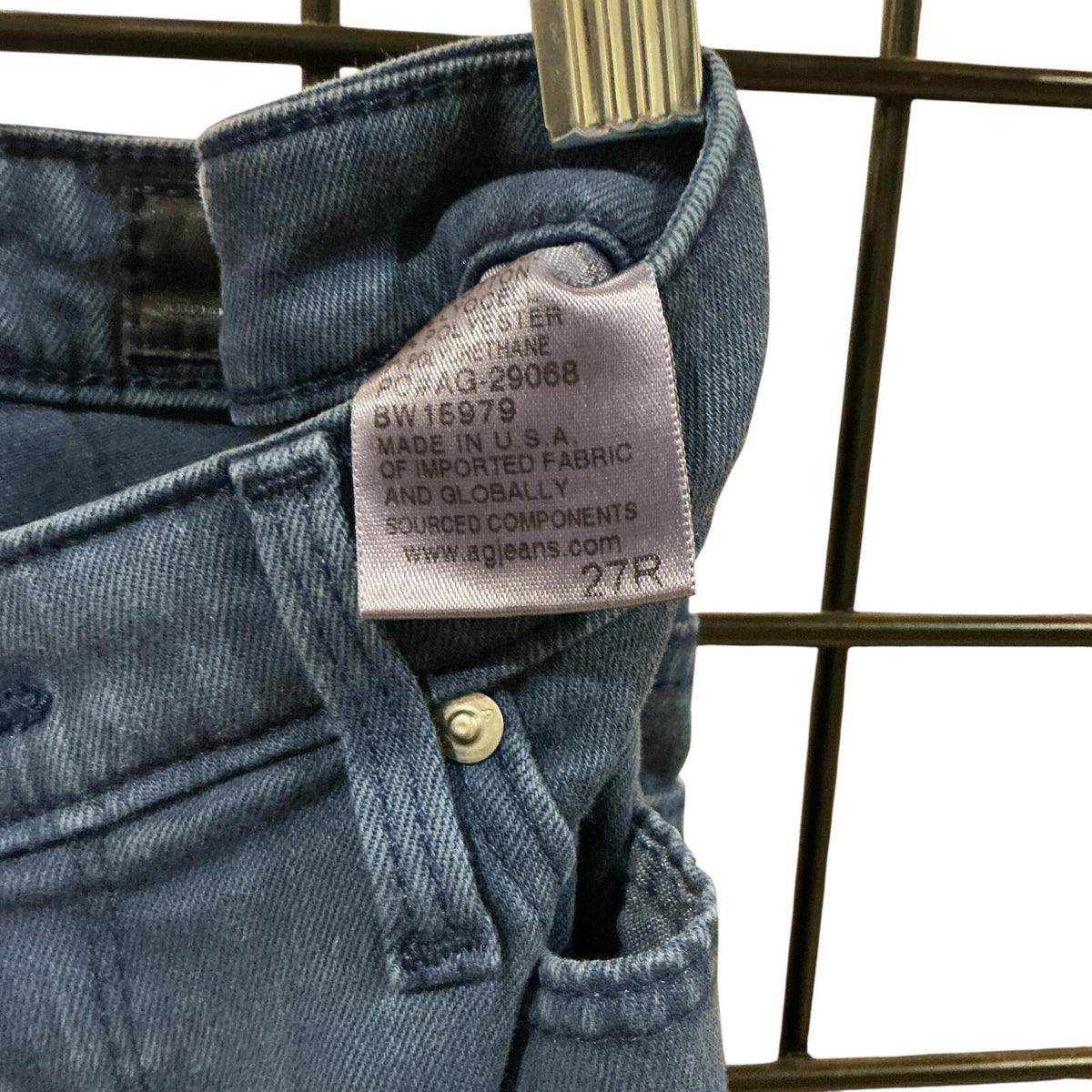 7 For All Mankind Navy Blue Skinny Jeans