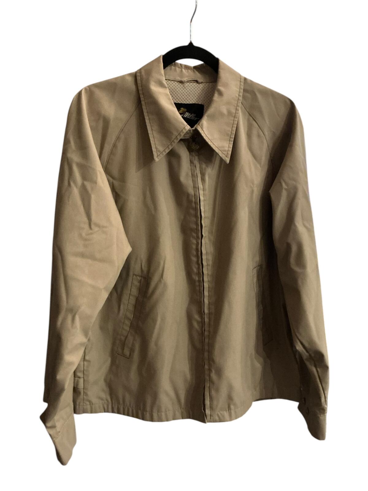 70’S Vintage JOHNNY MILLER light brown HERRINGTON JACKET - LARGE