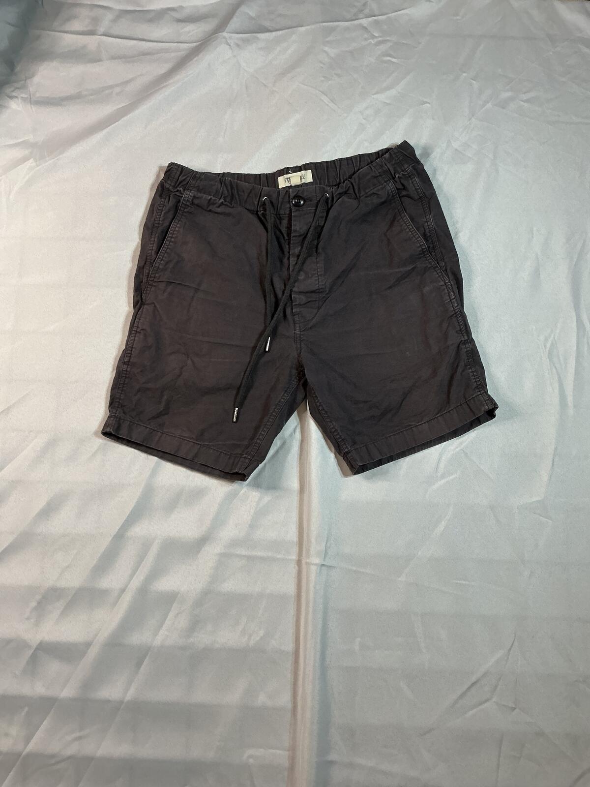 Madewell Black Drawstring Shorts Medium