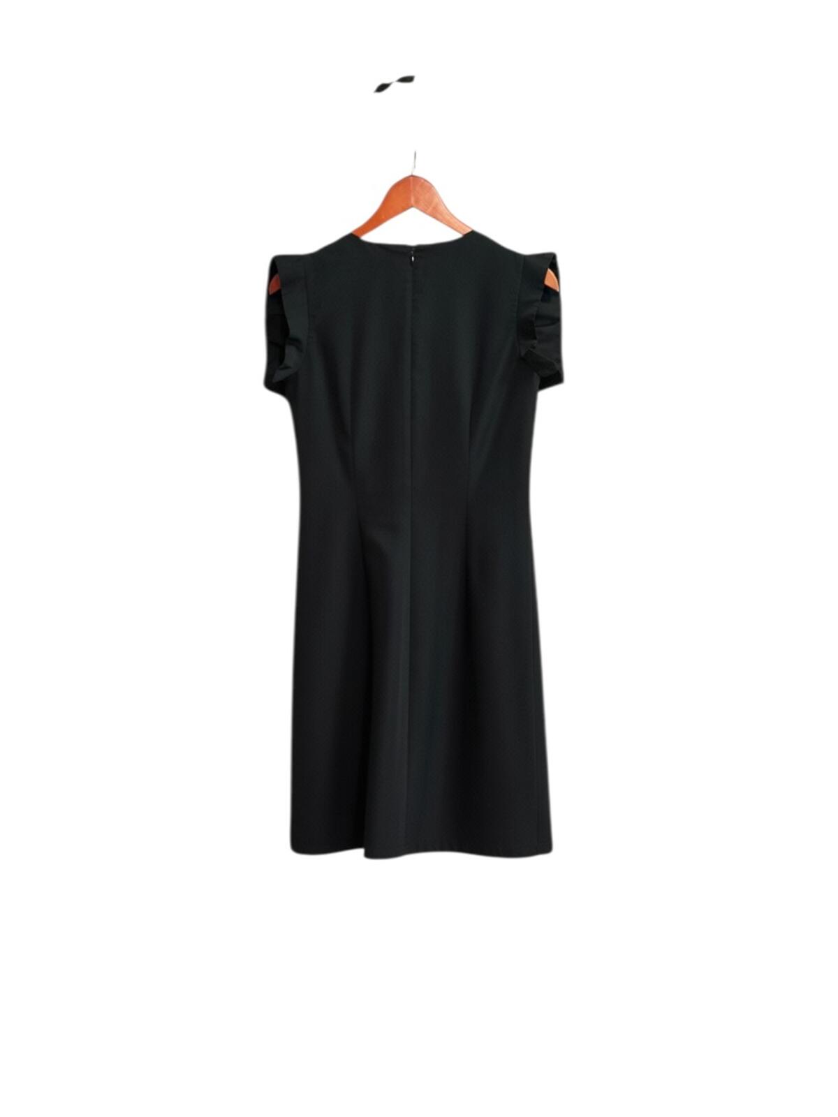 Jil Sander Black Sleeveless Structured Dress Size 38