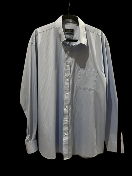 ClubClassic Fit Light Blue Dress Shirt - Men's Large