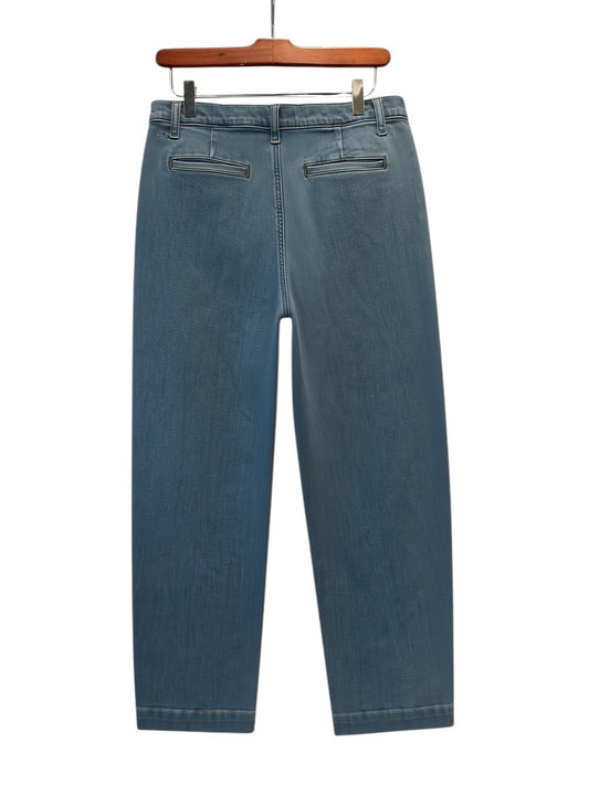 Banana Republic High Rise Wide Crop Jeans Size 28