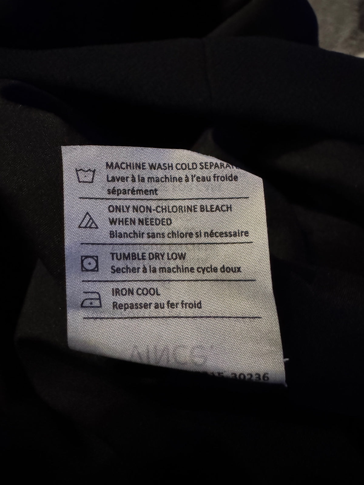 Vince Black Polyester Pencil Skirt Size 6