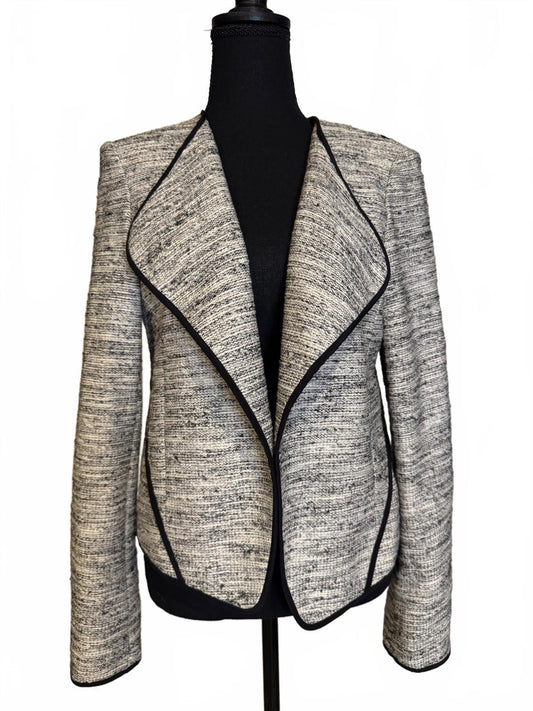 Derek Lam 10 Crosby Tweed Jacket Size 8 Cotton Silk Trim