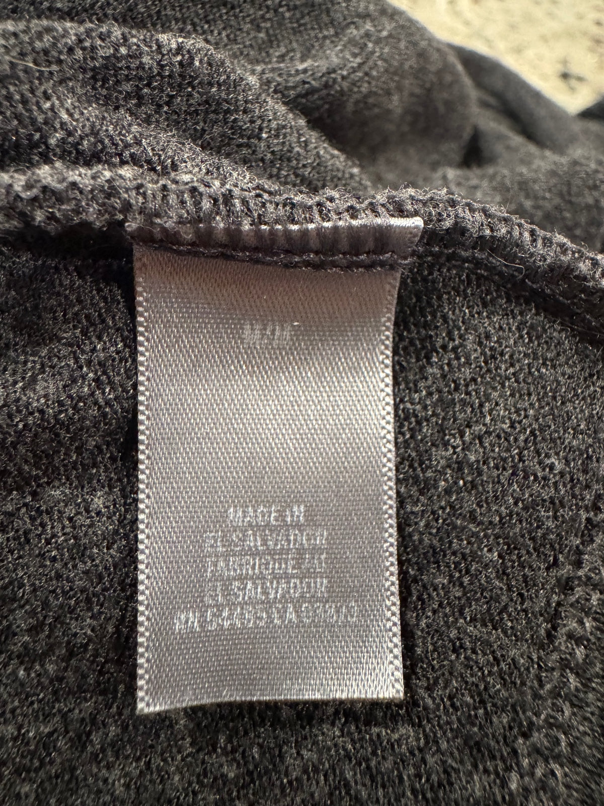 Aerie Medium Charcoal Gray Hooded Poncho Sweater