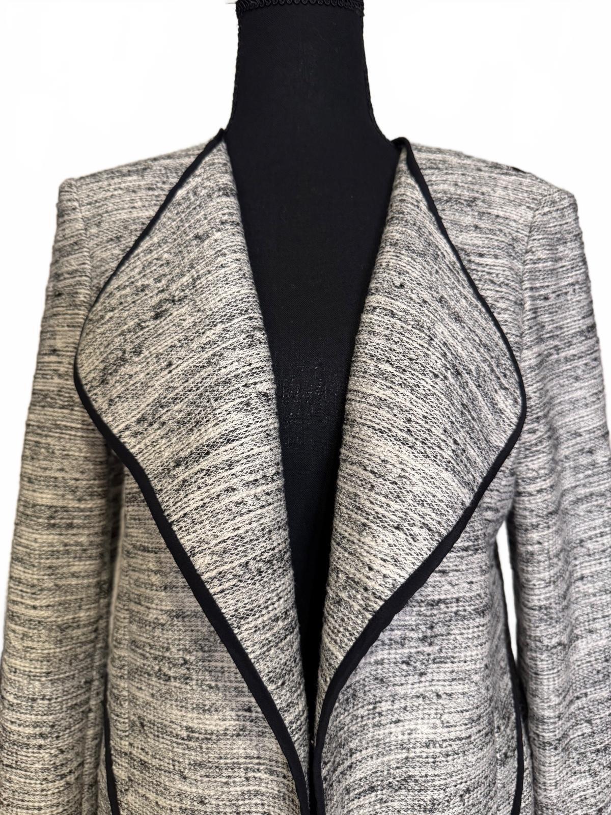 Derek Lam 10 Crosby Tweed Jacket Size 8 Cotton Silk Trim