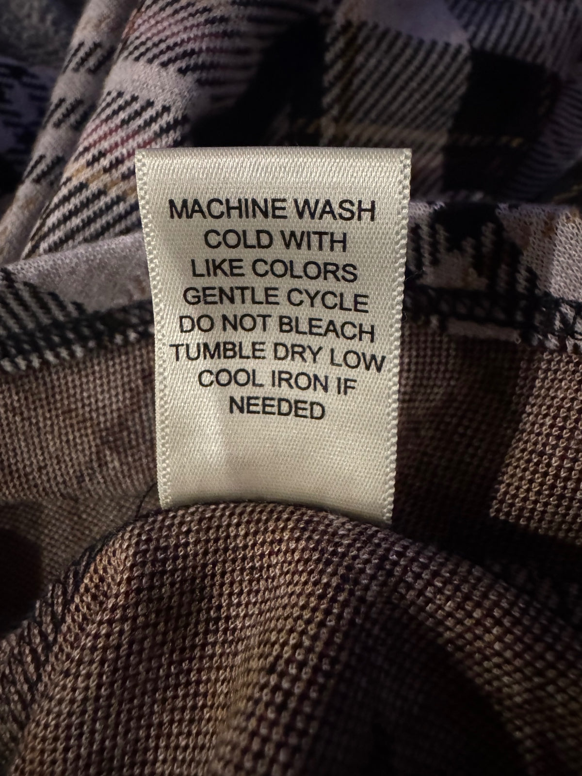 Zara Black and White Plaid Skater Skirt Size S